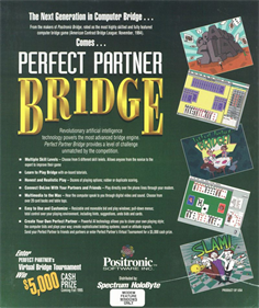 Perfect Partner Bridge - Box - Back Image