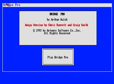 Bridge Pro - Screenshot - Game Title Image