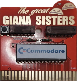 The Great Giana Sisters - Cart - Front Image