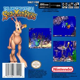 The Amazing Virtual Sea-Monkeys - Box - Back Image