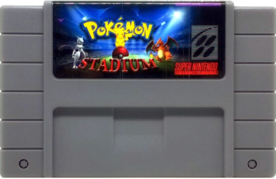 Pokémon Stadium - Fanart - Cart - Front