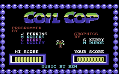 Coil Cop - Screenshot - Game Title Image