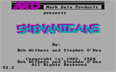 Shenanigans - Screenshot - Game Title Image