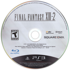 Final Fantasy XIII-2 - Disc Image