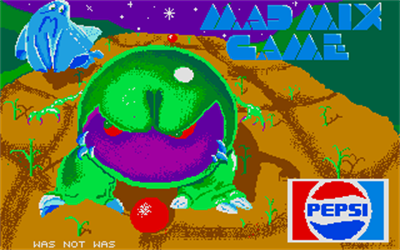 The Pepsi Challenge: Mad Mix Game - Screenshot - Game Title Image