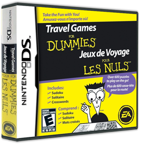 Travel Games for Dummies - Box - 3D Image