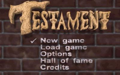 Testament - Screenshot - Game Title Image