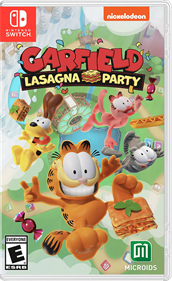Garfield Lasagna Party - Fanart - Box - Front Image