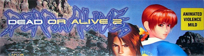 Dead or Alive 2 - Arcade - Marquee Image
