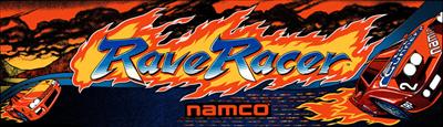 Rave Racer - Arcade - Marquee Image