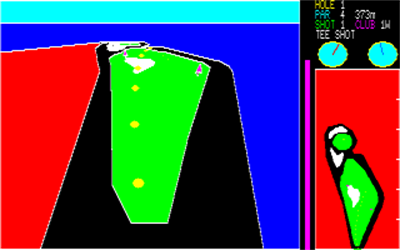 3-D Golf Simulation - Screenshot - Gameplay Image