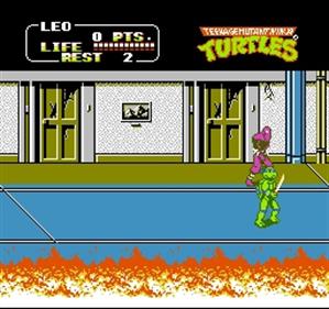 Teenage Mutant Ninja Turtles II: The Arcade Game - Screenshot - Gameplay Image