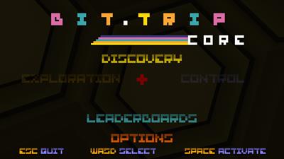 BIT.TRIP CORE - Screenshot - Game Title Image