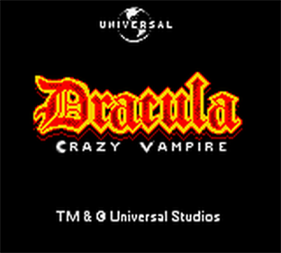Dracula: Crazy Vampire - Screenshot - Game Title Image