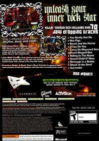 Guitar Hero II - Box - Back Image