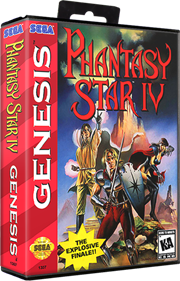 Phantasy Star IV - Box - 3D Image