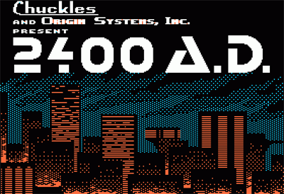 2400 A.D. - Screenshot - Game Title Image