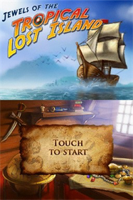 Jewels of the Tropical Lost Island - Screenshot - Game Title Image