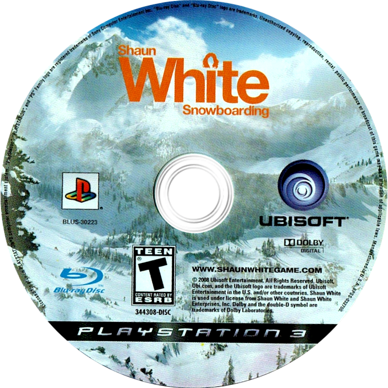 Shaun White Snowboarding Images LaunchBox Games Database