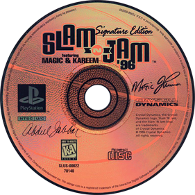 Slam 'n Jam '96 Featuring Magic & Kareem - Disc Image