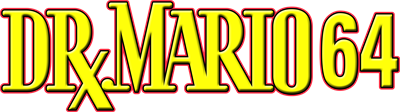 Dr. Mario 64 - Clear Logo Image