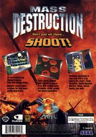 Mass Destruction - Box - Back Image