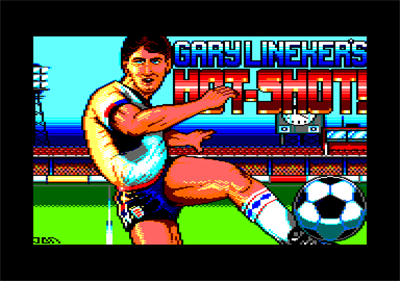 Gary Lineker's Hot-Shot! - Screenshot - Game Title Image