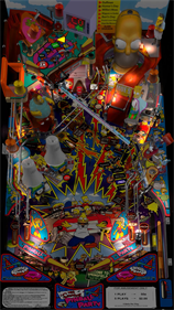 The Simpsons Pinball Party - Screenshot - Gameplay Image