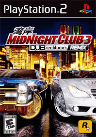 Midnight Club 3: DUB Edition Remix - Fanart - Box - Front Image