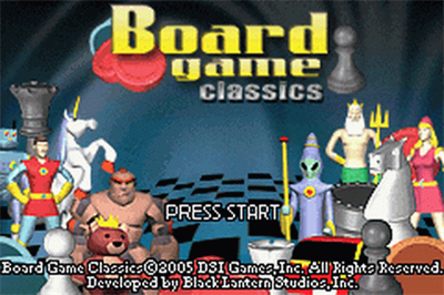 Board Game Classics - Screenshot - Game Title Image