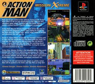 Action Man: Operation Extreme - Box - Back Image
