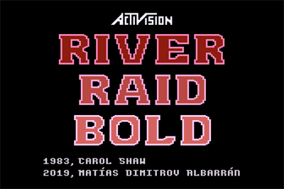 River Raid Bold - Screenshot - Game Title Image