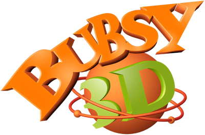 Bubsy 3D: Furbitten Planet - Clear Logo Image
