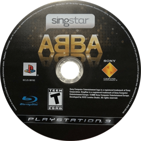 SingStar ABBA - Disc Image