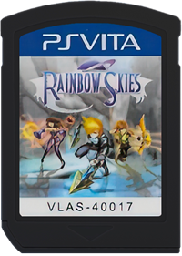 Rainbow Skies - Fanart - Cart - Front Image