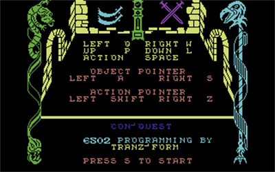 Con-Quest - Screenshot - Game Title Image