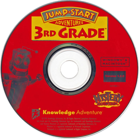 JumpStart Adventures 3rd Grade: Mystery Mountain - Disc Image