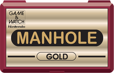 Manhole (Gold) - Fanart - Cart - Front