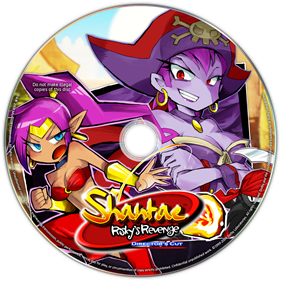 Shantae: Risky's Revenge: Director's Cut - Fanart - Disc Image