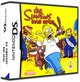 The Simpsons Game - Box - 3D Image