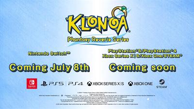 Klonoa Phantasy Reverie Series - Advertisement Flyer - Front Image