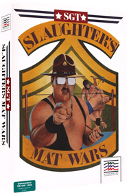 Sgt Slaughter's Mat Wars - Box - 3D Image