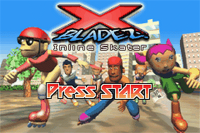 X-Bladez Inline Skater - Screenshot - Game Title Image