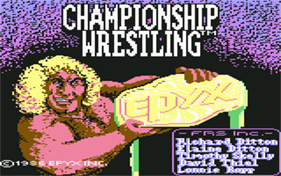 Championship Wrestling - Screenshot - Game Title