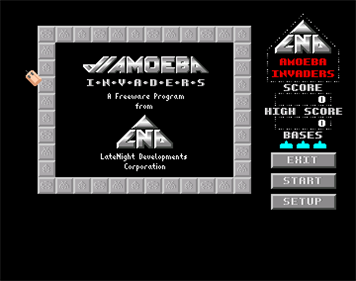 Amoeba Invaders - Screenshot - Game Title Image