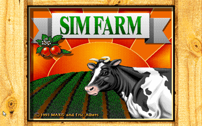 SimFarm - Screenshot - Game Title Image
