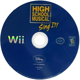 Disney Sing It: High School Musical - Disc Image