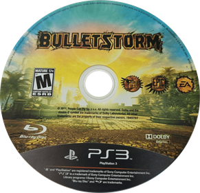 Bulletstorm - Disc Image