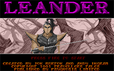 Leander - Screenshot - Game Title Image