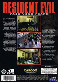 Resident Evil - Box - Back - Reconstructed